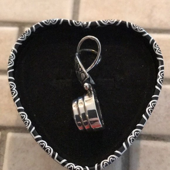 Vintage Sarda 925 Sterling Silver Crystal Pendant New Old Stock - Picture 2 of 8